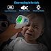 Forehead& Ear Thermometer,Non-Contact Digital Infrared Thermometer for Fever