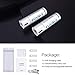 FUVALY USB Rechargeable AA Batteries 1500mAh High Capacity 1.5V Fast Charging Lithium Rechargeable Batteries with 4 in 1 USB Charging Cable can be Charged Either by 5V Charger or USB (4 Pack)