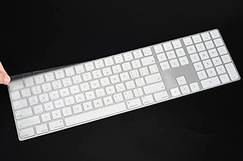 Keyboard Cover Skin For Apple Magic Keyboard With Touch Id And Numeric Keypad (For 24" Imac Magic M1 Chip A2520 & 2022 Mac Studio), Magic Keyboard With Touch Id Keyboard Skin Protector - Tpu #TOP5