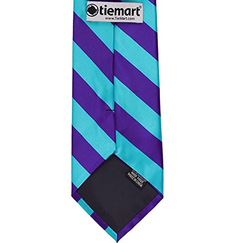 Image of tiemart Men's Striped Tie Standard Length