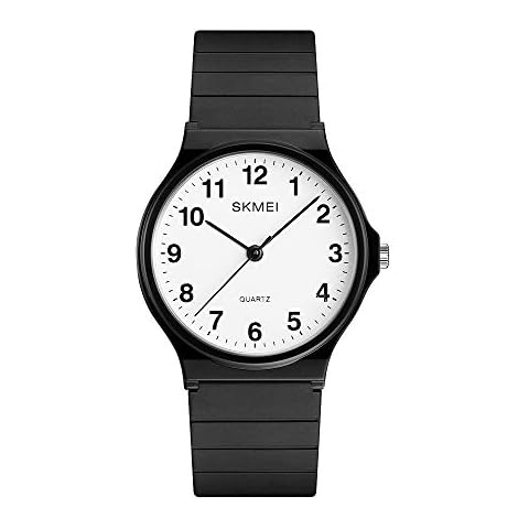 SKMEI Reloj impermeable para mujer, analógico y digital, Classic Cover