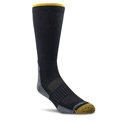 ARIAT High Performance Crew Tek Breathable Poly Blend Work Boot Sock, 2-Pair Pack3