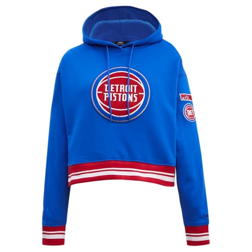 Sudadera con capucha recortada para mujer NBA Retro Pro Standard ideal para un look urbano diario