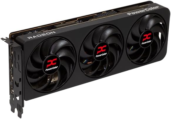 PowerColor Reaper AMD Radeon RX 9070 GRE 12GB GDDR6 miniatura 4
