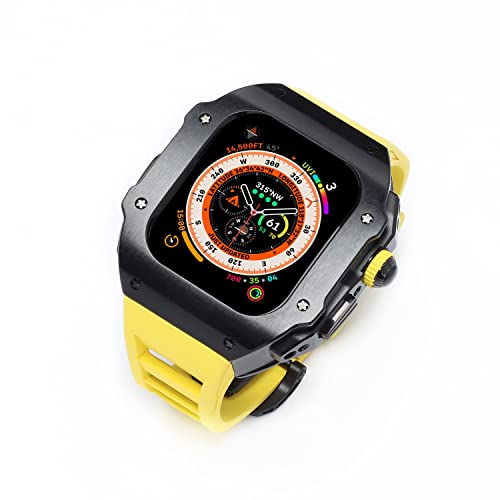Evita arañazos con el kit de correa de reloj de metal para Apple Watch Ultra de 49 mm blindado