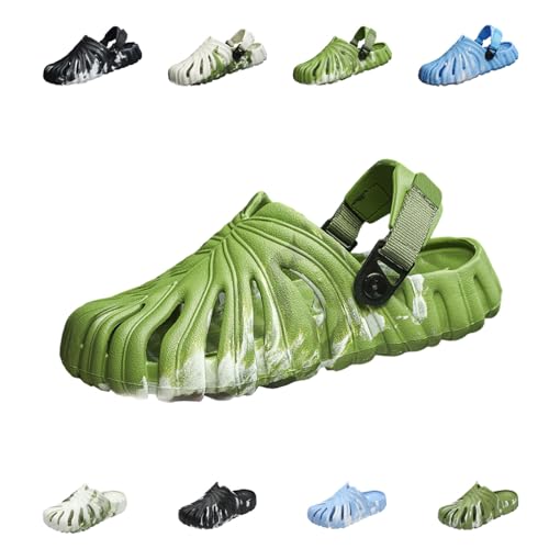 Monstera Slippers for Women and Men, Monstera Slippers, EVA Thick Soft Sole Breathable Light Beach Shoes for Home and Outing