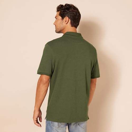 Image of Amazon Essentials Men's Slim-Fit Short-Sleeve Cotton Pique Polo Shirt