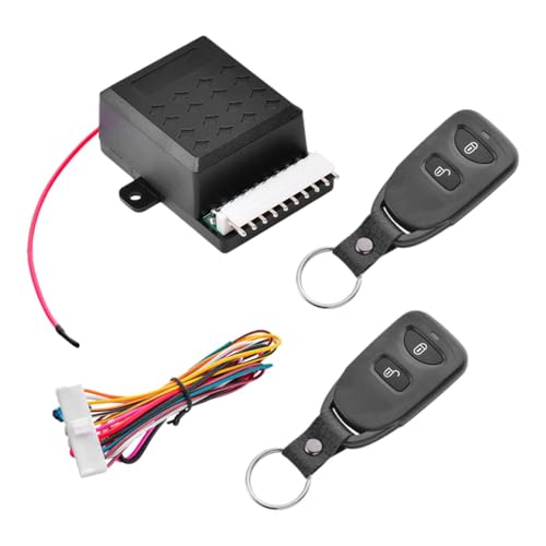 Car Remote Central Kit - 12V Keyless Central Locking System | Electrical Door Locking Actuator System For Most Car Vehicle