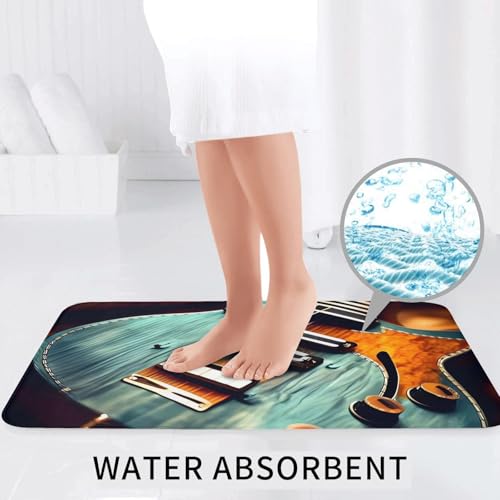 Tapis de bain contour U antidérapant contre les glissades - 7
