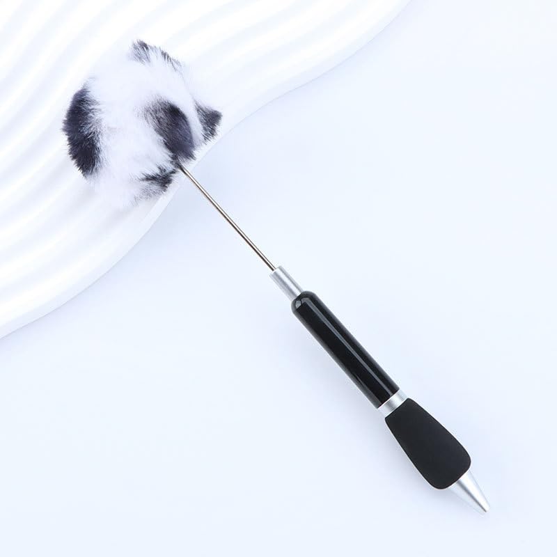 NANZU 6pcs 19cm bolígrafos holográficos, bolígrafos de bolsas de tinta negra para la elaboración de cuentas, ideal para proyectos creativos y manualidades de bricolaje