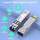 Sodola 10GBase-LR SFP+ Transceiver, 10G 1310nm SMF, bis zu 10 km, Kompatibel mit Cisco SFP-10G-LR, Meraki MA-SFP-10GB-LR, Ubiquiti UniFi UF-SM-10G, Mikrotik, Fortinet, Netgear und mehr(2 Packs)