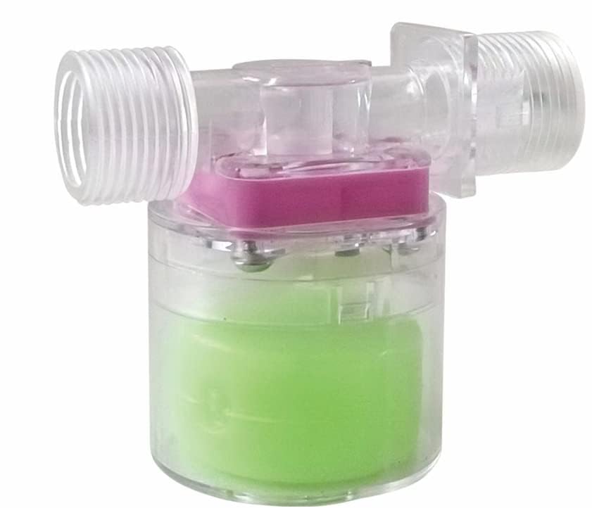 Image of THG Transparent Automatic Water Level Control Valve | Overflow Protection | High Flow Float Valve | Durable & Easy Installation | Water Tank Level Controller for Home (3 /4 Inch Horizontal)