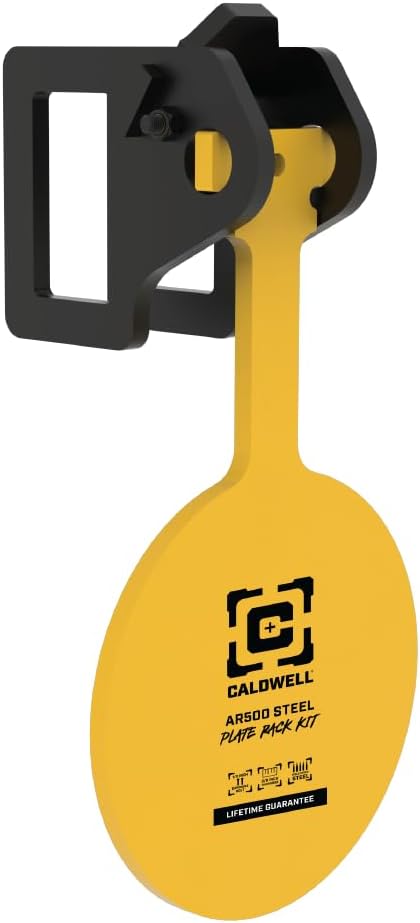 Caldwell AR500 Plate Rack Kit Expansion Kit with 3/8" AR500 Steel Target