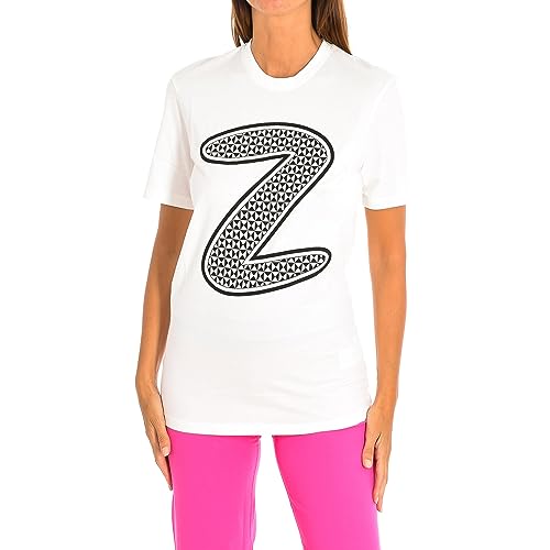 Zumba Camiseta Deportiva de Manga Corta y Cuello Redondo Z2T00164 para Mujer