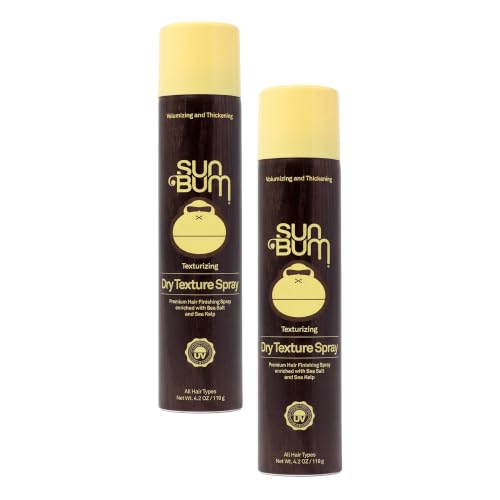 Sun Bum Dry Texture Spray | Vegan and Cruelty Free Buildable Volume Texture Spray with Matte Hold | 4.2 oz (Pack of 2) - image 1
