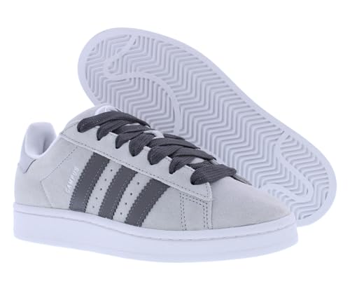 Image of adidas Campus 00s WMNS Shoes, Grey Two /Charcoal /Core White, Size 9
