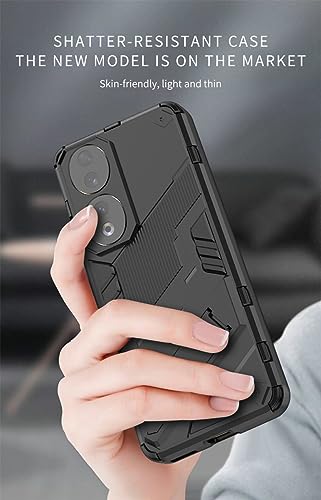 WOKEZ 360° Skydd till Honor 90 5G – Stöttåligt Fodral Grå