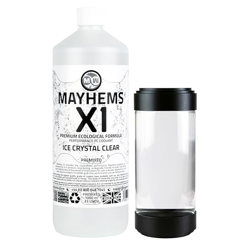 Mayhems X1 Premixed PC Coolant, 1 Litre, Ice crisp