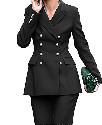 Womens Suits Business Tuxedos Office Work Elegant Lady Suit Sets