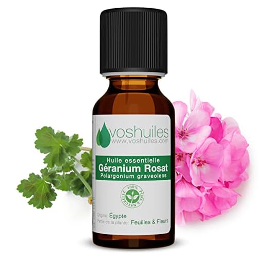 Huile Essentielle de Géranium rosat - 20ml