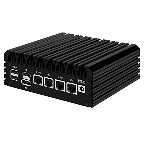 Image of 2.5GbE Linux Firewall Micro Appliance Celeron N5105 4xIntel I226 Nic Firewall Router PC 8GB DDR4 128GB M.2 NVMe SSD AES-NI