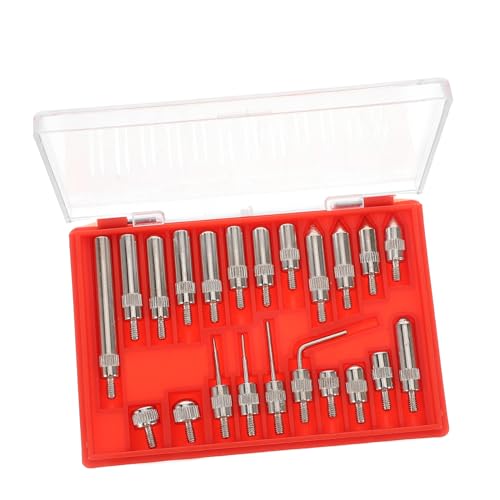 TOVINANNA 1 Measuring Tools Plaque Indicator Piston Stop Tool Electronic Indicator Point Indicator Base Dial Indicator Dial Gauge Gas Lever Indicator Metal Silver