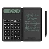 Calculatrice avec bloc-notes : affichage clair des valeurs à 12 chiffres pour répondre aux besoins informatiques de base. Vous pouvez prendre des notes ou des graphiques tout en calculant en utilisant le stylet en bas à gauche.