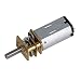 Produktbild BQLZR 41x12x10mm 300 RPM N30 Micro Speed Getriebemotor DC 6 V Untersetzungsgetriebe Motor mit Mini Getriebe Rad 140g Drehmoment 1:50 Verhältnis für DIY Roboter Elektrische Spielzeug