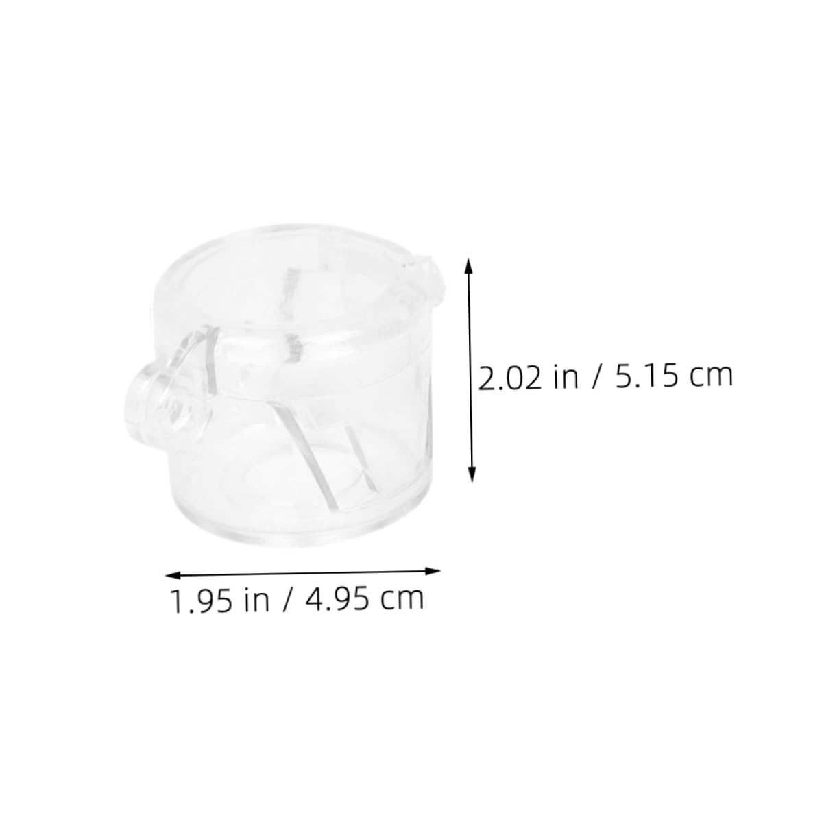 Abaodam Push Button Switch Protective Cover Emergency Stop Button Round Shape Lightweight Safety