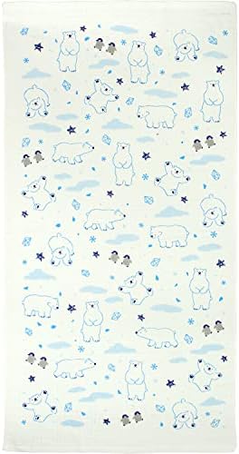 Amazon Co Jp 林 Hayashi バスタオル ホワイト 約60 1cm ガーゼワッフル すずやか 金魚 Bk ホーム キッチン