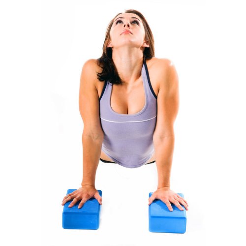 PhysioRoom Yoga Foam Block Brick | Stretching Aids, Yoga Tool, Pilates, No Straining, Develop Core Muscle, Strength Training, EVA Foam | Comfortable, Block, Home Gym, Exercise, Fitness Equipment - Image 5