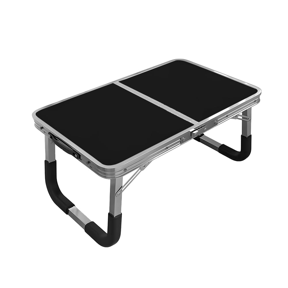SNKR ESSENTIALS Study Table Foldable Wooden Laptop Bed Tray Table, Multifunction Lap Tablet Desk with Cup Holder, Perfect for Eating Breakfast, Reading Book,Working,Watching (Light-Black) (B0DHXX1XPP) Amazon Price History, Amazon Price Tracker