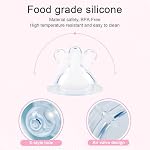 LittleForBig Bouteille d'alimentation en verre pour adultes Ultra Imprimé spécial modèle de parade bébé surdimensionné