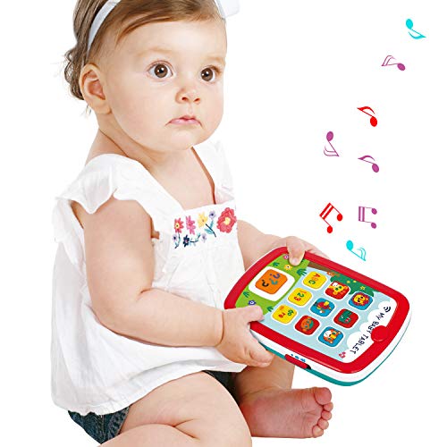 Zooawa Baby Learning Toy, Early Development Educational Learning Toy, Voice Music Alphabet Electronic Interactive Pretend Toy for Kids Toddler Infants - Colorful - Thumbnail 6