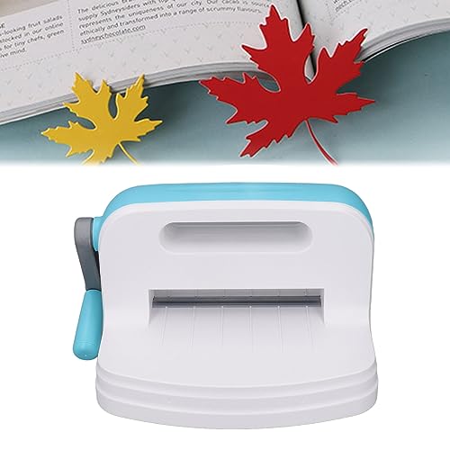 Miniatura 3 de Máquina de troquelado y estampado en relieve, mini máquina troqueladora con hoja auxiliar y 4 placas, máquina de grabado a mano Máquinas de corte