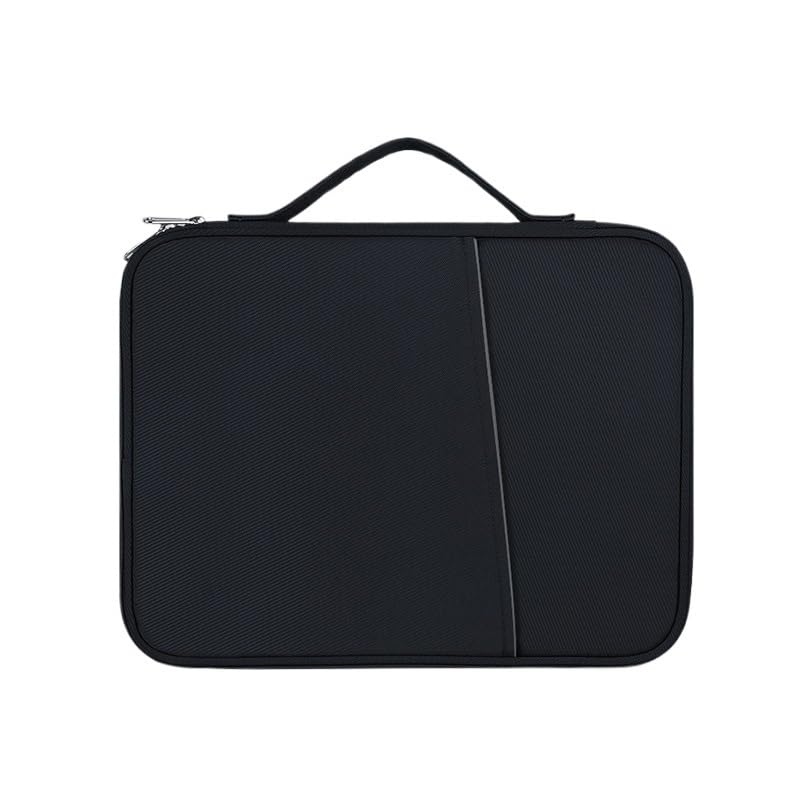 MEFEPLPBZC Funda portátil for tableta adecuada for Lenovo Idea Pro/Yoga Tab Plus, funda de lona impermeable con múltiples bolsillos, 12,7 pulgadas, 2025(Black,Idea Tab Pro 12.7)