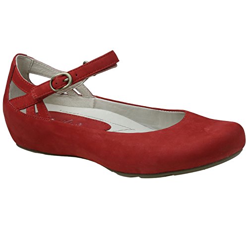 Earthies Women's Bright Red Capri 6 Medium US