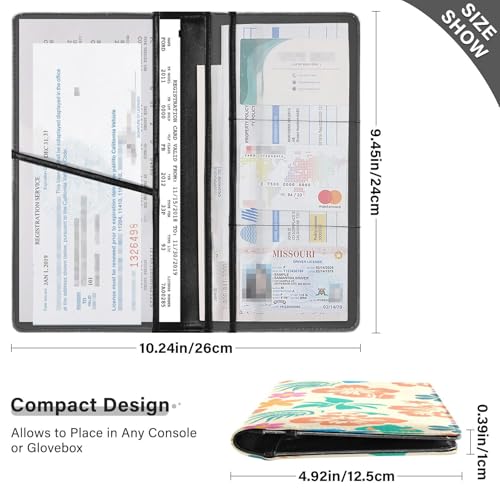 Organizador para auto piel slim miniatura 3