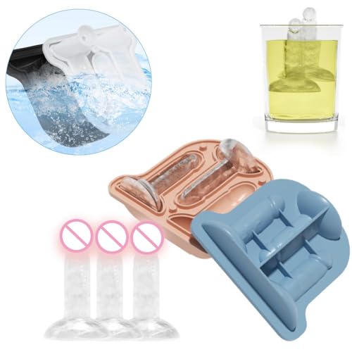 Molde de silicona para cubos de hielo con tapa miniatura 7
