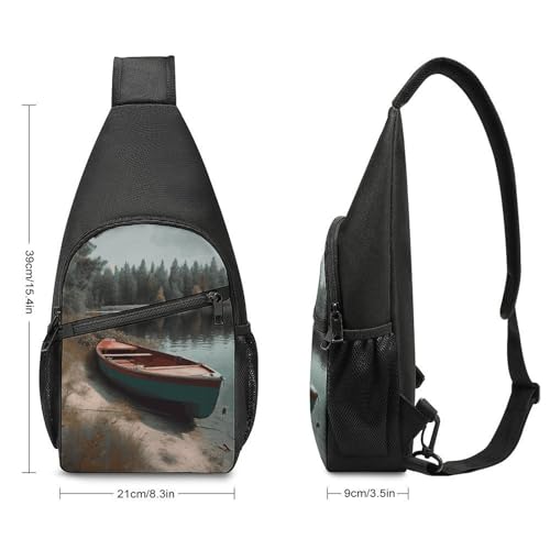 Bolso cruzado pequeño para hombre y mujer miniatura 2
