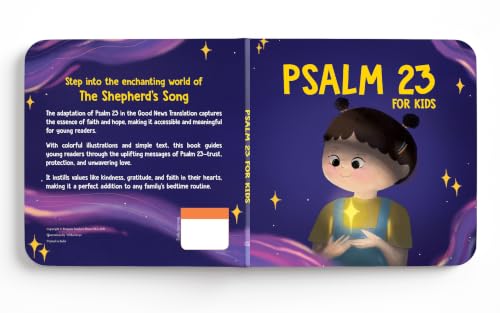 Image of Psalm 23 for Kids: An Illustrated Bible Prayer Book to Teach Kids Faith, Kindness & God's Love I The Lord Is My Shepherd Prayer Book I I Ages 3+ [Select Learning]