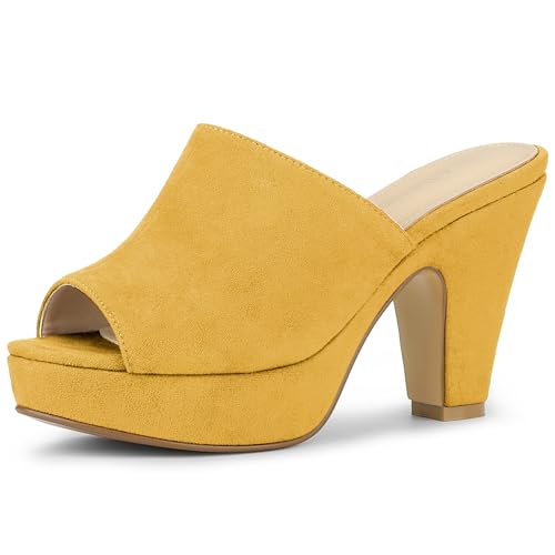 Amazon.com: Allegra K: Chunky Heels Sandals