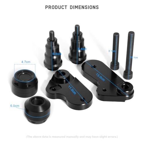 SGROPMT CNC Aluminum Frame Sliders