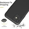 Funda para Teléfono Unihertz 8849 Tank Mini 1 (4.30") + Protector de Pantalla, Cubierta Delgada de Silicona Suave TPU Anti-Rayaduras y a Prueba de Golpes + Vidrio Templado para Unihertz 8849 Tank Mini 1 - Negro 4