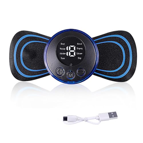 Bephible Máquina masajeadora multifunción 8 modos recargable alivio del dolor terapia completa