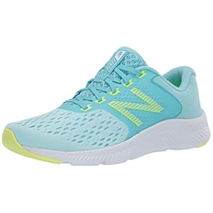 New Balance Women's DRFT V1 Running Shoe, Blue/Green, 5 Wide