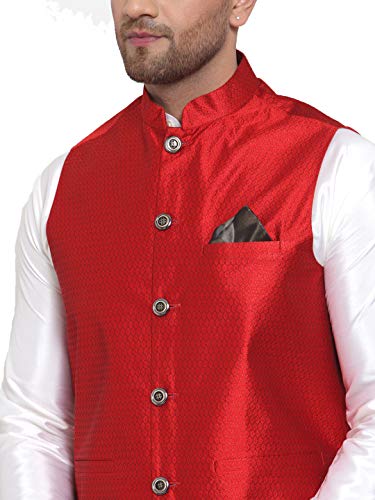 Image of Jompers Men's Geometric Print Waistcoats /Nehru jeckets.