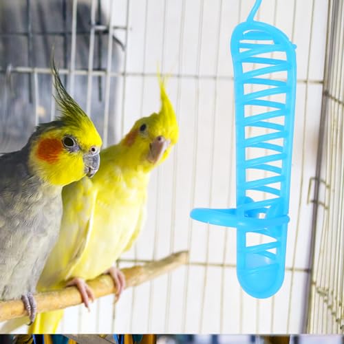 Mipcase support de nourriture pour oiseaux cage perruche canari - 4