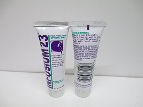 Infusium 23 Pro-vitamin Styling Gel - Provides Firm Styling Hold - Enriched with Panthenol Pro-vitamin B51 Fl. Oz. /57g(2 Count)