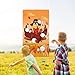 RGISHOP Thanksgiving Toss Games with 3 Bean Bags Turkey Banner Thanksgiving Bean Bag Toss Game for Kids and Adults Thanksgiving Party Games for Fun Throwing Indoor Outdoor